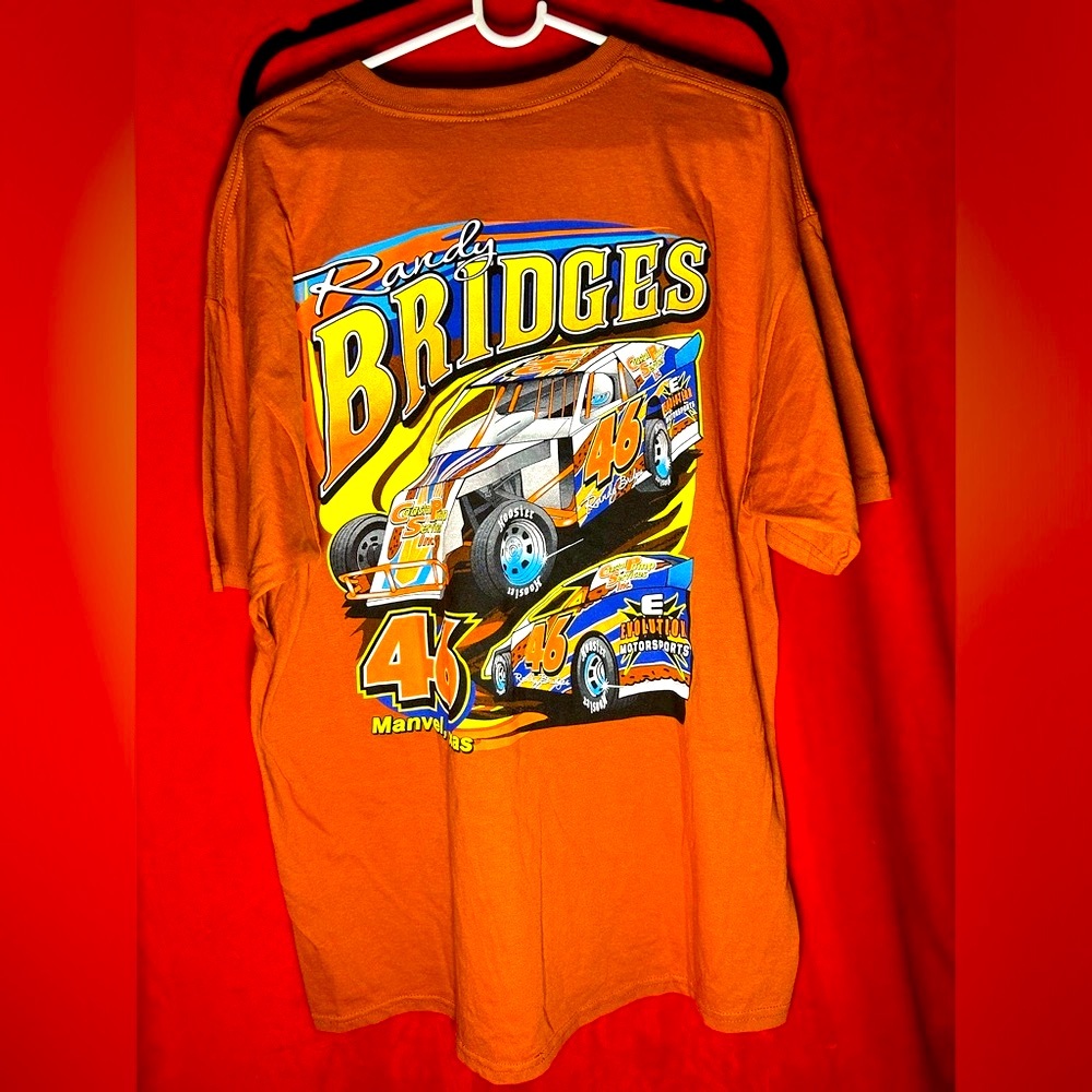 RANDY BRIDGES NASCAR TEE SIZE XL